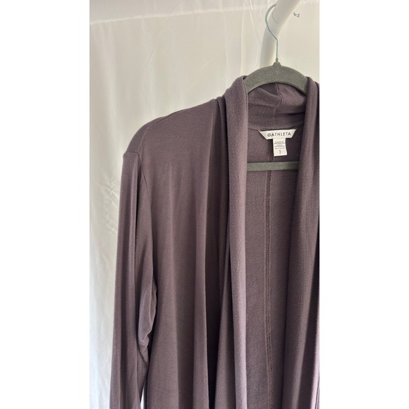 $90 Athleta Pranayama Restore Cardigan Sweater Lightweight Knit Women's Size S - Picture 3 of 7